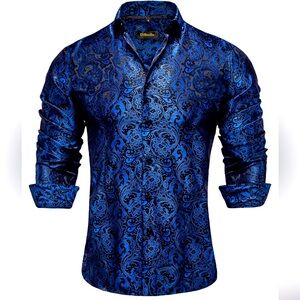 DiBanGu Mens Dress Shirt